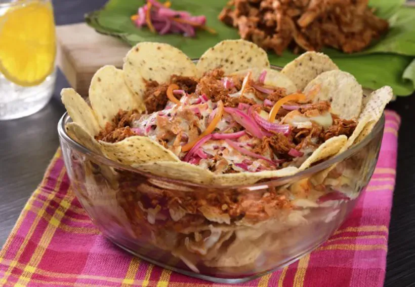 Nachos Asada o Cochinita