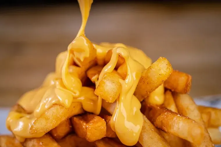 Papas con queso